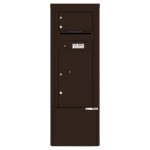 1 Tenant Door with 1 Parcel Locker and Outgoing Mail Compartment - 4C Depot Mailbox Module - 4CADS-01-D 1 Tenant Door with 1 Parcel Locker and Outgoing Mail Compartment - 4C Depot Mailbox Module - 4CADS-01-D