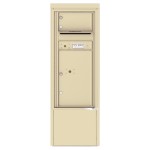 1 Tenant Door with 1 Parcel Locker and Outgoing Mail Compartment - 4C Depot Mailbox Module - 4CADS-01-D 1 Tenant Door with 1 Parcel Locker and Outgoing Mail Compartment - 4C Depot Mailbox Module - 4CADS-01-D