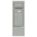 1 Tenant Door with 1 Parcel Locker and Outgoing Mail Compartment - 4C Depot Mailbox Module - 4CADS-01-D 1 Tenant Door with 1 Parcel Locker and Outgoing Mail Compartment - 4C Depot Mailbox Module - 4CADS-01-D