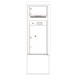 1 Tenant Door with 1 Parcel Locker and Outgoing Mail Compartment - 4C Depot Mailbox Module - 4CADS-01-D 1 Tenant Door with 1 Parcel Locker and Outgoing Mail Compartment - 4C Depot Mailbox Module - 4CADS-01-D