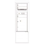 3 Tenant Doors with 1 Parcel Locker and Outgoing Mail Compartment - 4C Depot Mailbox Module - 4CADS-03-D 3 Tenant Doors with 1 Parcel Locker and Outgoing Mail Compartment - 4C Depot Mailbox Module - 4CADS-03-D
